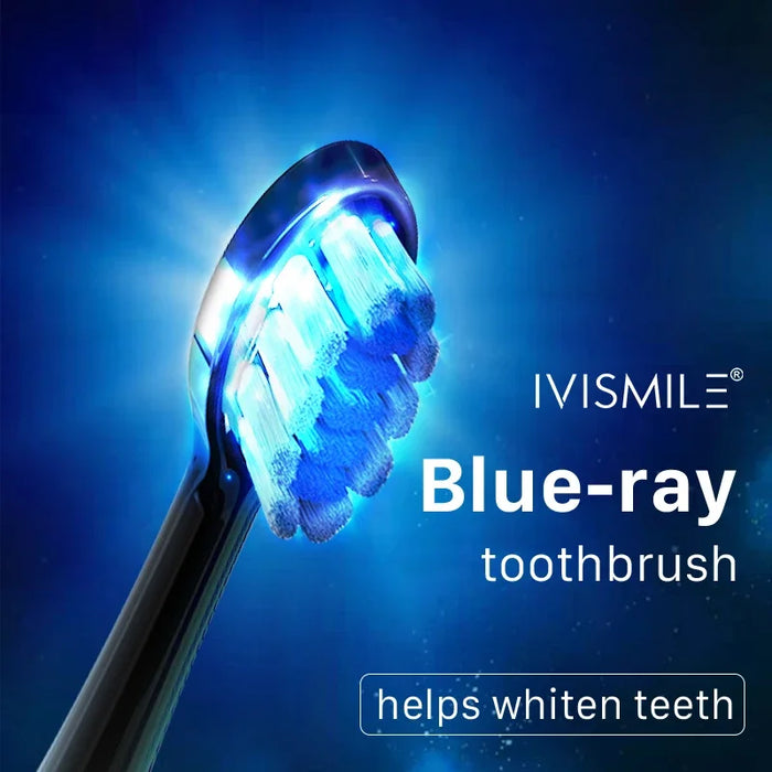 2024 New Stock Best Sellers Private Label IPX7 Waterproof Tooth Brush Led Teeth Whitening Sonic Electric Toothbrush