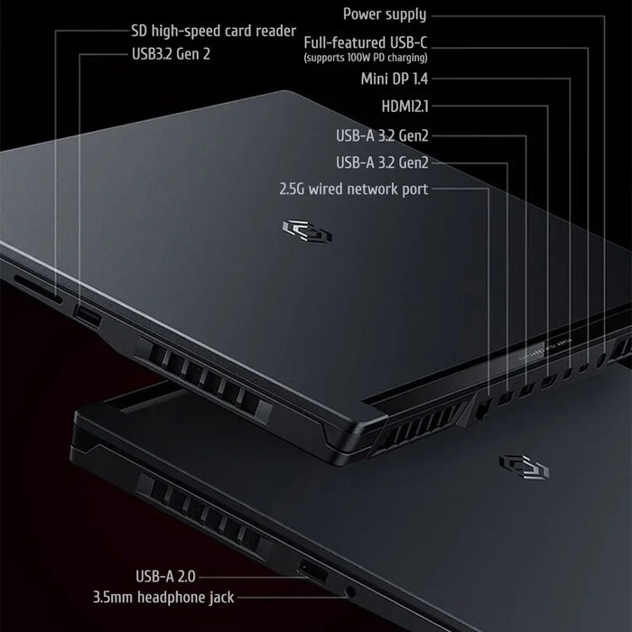 Xiaomi Redmi G Pro Gaming Laptop 2022 Geforce RTX3060 GPU AMD R7 6800H 16G/32 RAM 512G SSD Notebook 2.5K 240Hz 16 Inch PC