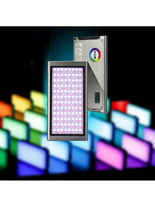 F7 II 12W RGB LED Light with Honeycomb Grid and Softbox,20 Scene Effects Mode, Magnet Adsorbing,Support CCt