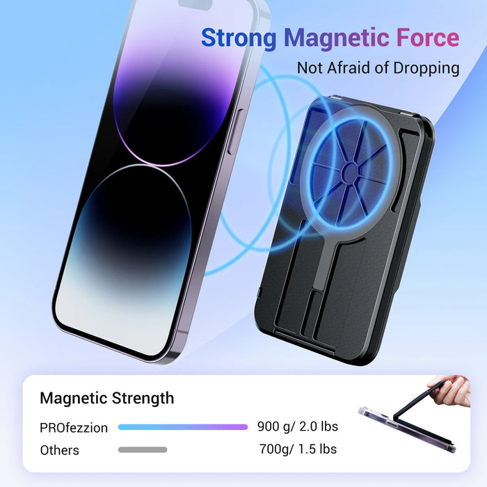 Magnetic Wallet & Card Holder with RFID Blocking Function for iPhone 14 15 Pro/ Pro Max/ 13 Pro Max/ 13 Pro 12 11 MagSafe Wallet