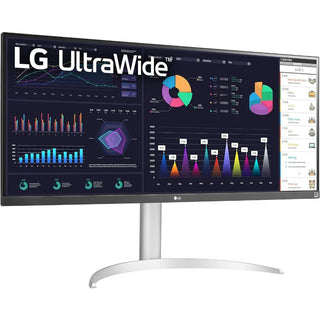 34WQ650-W 34 Inch 21:9 UltraWide Full HD (2560 x 1080) 100Hz IPS Monitor, 100Hz Refresh Rate with RGB 99% Color Gamut