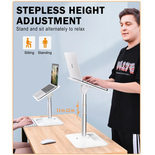 Eary Portable Laptop Stand for Desk Adjustable Height Table Desk for Macbook Air Pro Xiaomi Tablet PC Cooling Notebook Stand