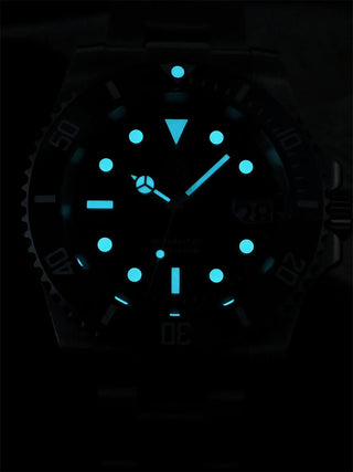 San Martin New 40mm Water Ghost Diver Watch Men Luxury Business NH35 Automatic Mechanical Watch Sapphire Waterproof 200m SN0017