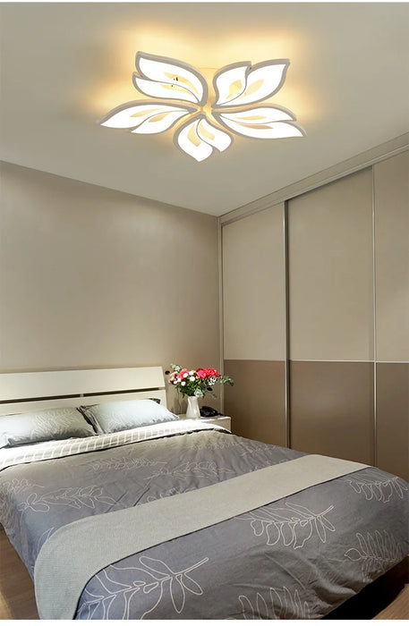Modern Chandelier LED Chandelier Living Room Bedroom LED Chandelier Bring APP Remote Control Function light