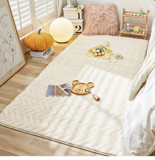 Rabbit fluffy bedside carpet bedroom
