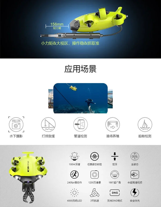 Free shipping US EU STOCK top sale manufacturer Wifi remote control underwater sport 4K action camera