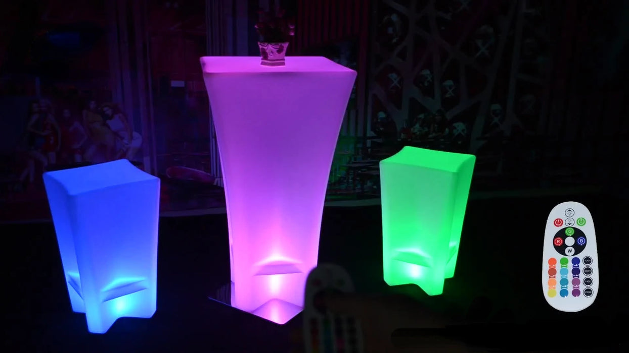 2022 New Arrival Creative Lighting Rechargeable PE Plastic Led Floor Lamp