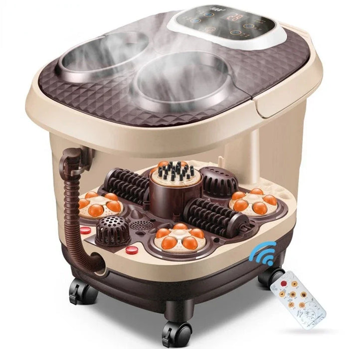 Fumigating Foot Bath Bubble Automatic Electric Heating Constant Temperature Household Foot Bath Foot Massager Foot Bath Tub