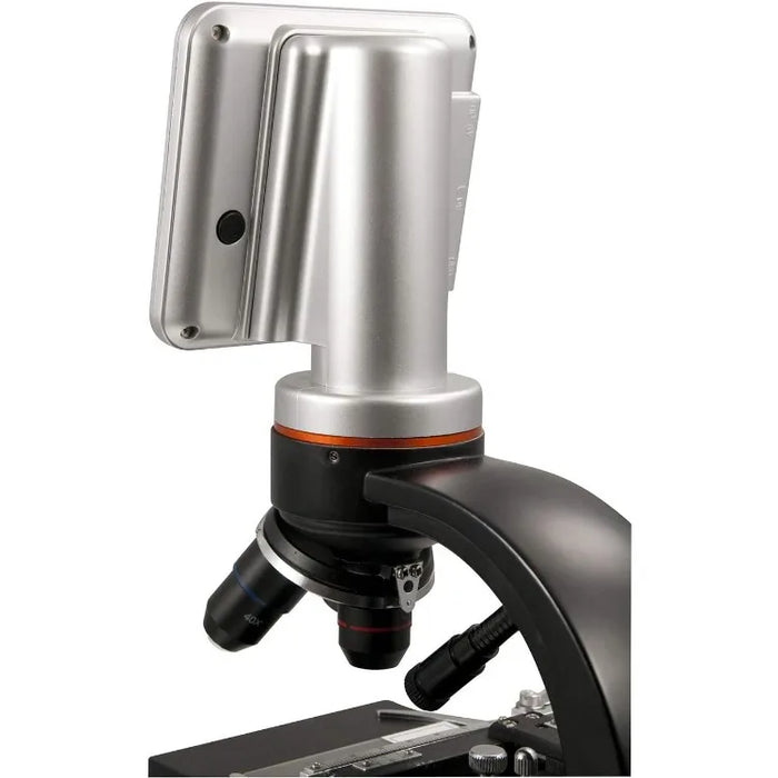 LCD Digital Microscope II – Biological Microscope with a Built-in 5MP Digital Camera – Adjustable Mechanical Stage