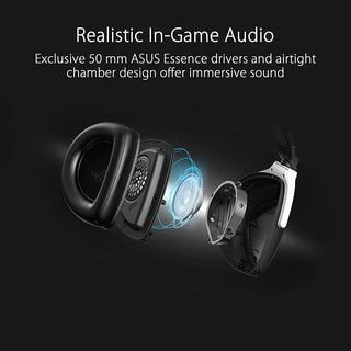 ASUS ROG Delta S Gaming Headset Lightweig with 2.4 GHz Low-latency Wireless Earphones for Phone/PC//PlayStation Nintendo Switch