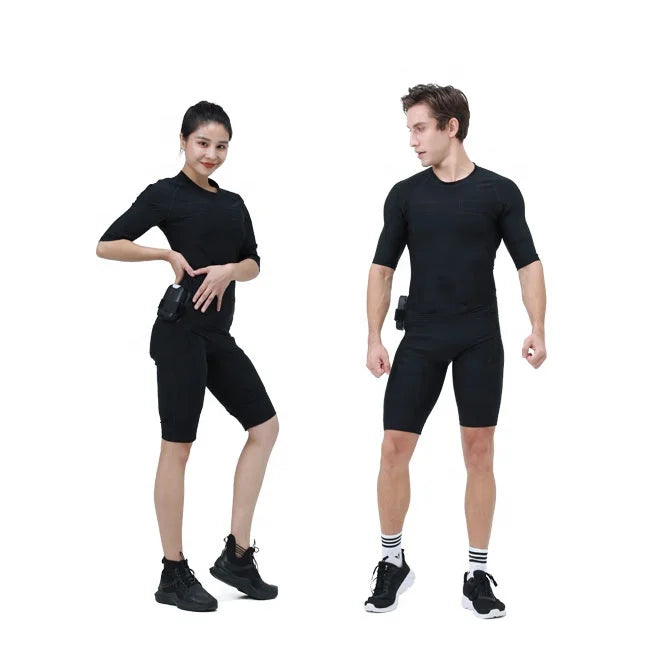 No moisten gym used ems stimulator body suit / wireless EMS training  for muscle fitness