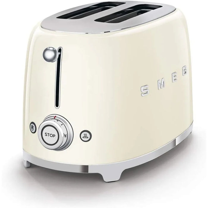 SMEG 2 Slice Retro Toaster (Cream)