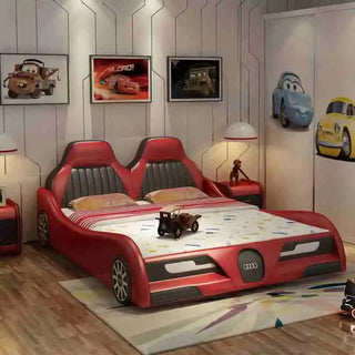 Children's bed creative room cartoon car sports car multifunctional boy furniture girl cot
