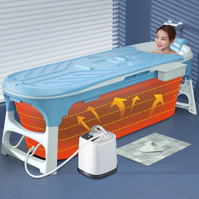 Swimming Bucket Foldable Adult Bath Folding Plastic Buckets Portable Home Spa Machine Banheira De Gelo Modern Adult Large Roller