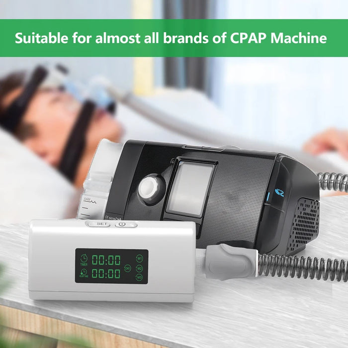 CPAP Cleaner Respirator Sterilizer Breathing Machine Disinfector Ozone Sterilization Tubing Cleaning for Air Purifier Devices
