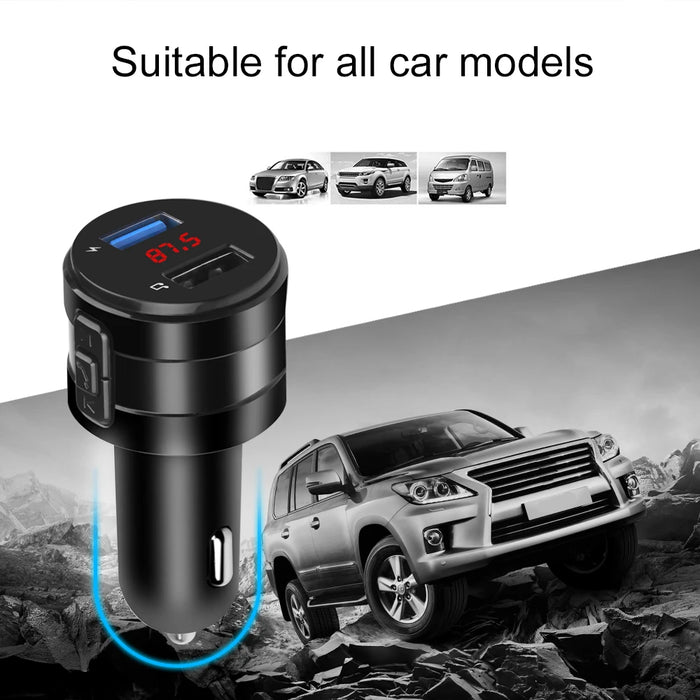 Bluetooth FM Transmitter MP3 Player Handsfree Car Kit 3.1A Dual USB Charger Power Adapter For Car DVR Radio Car Accessories