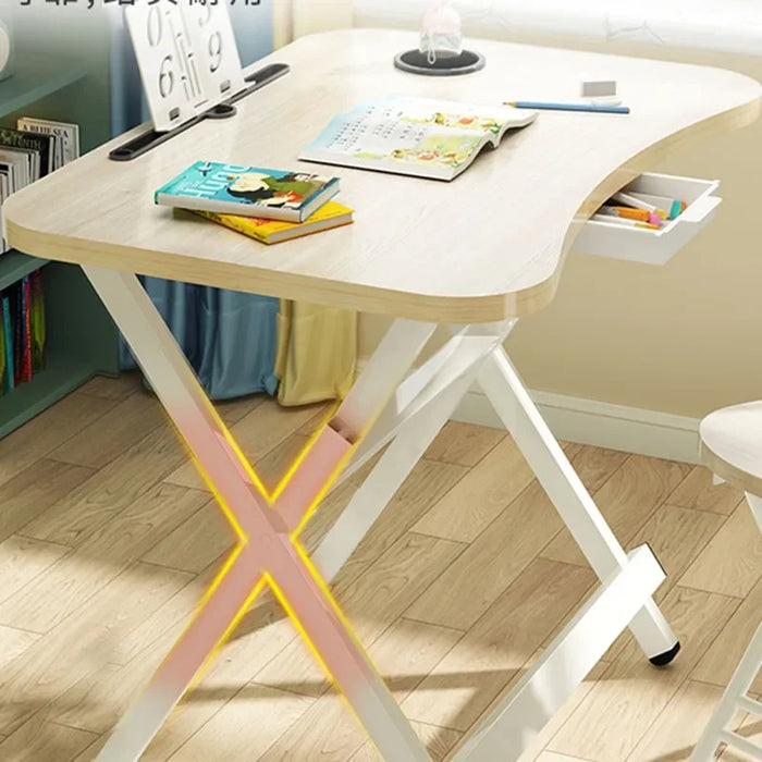 Childrens Ergonomic Desk Chairs Minimalist Drawers Painting Table Children Writing Table White Avec Chaise Home Furniture