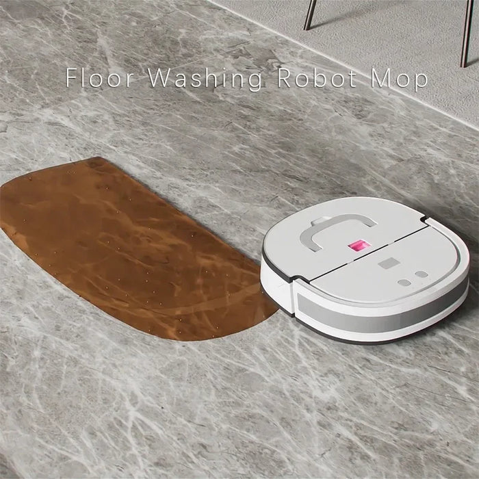 Wet Mopping Robot for Washing Floor Wet & Dry Vacuum Cleaner Robot Three Level Water Volume to Adjust Floor Mopping Robot