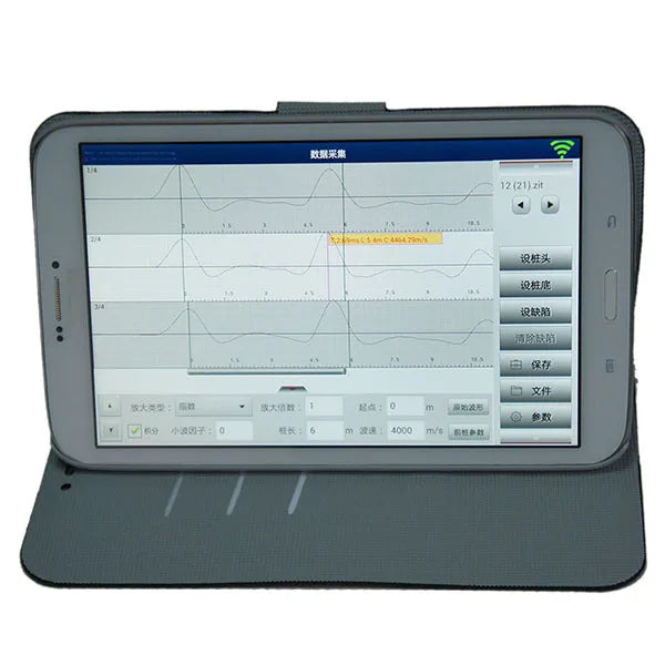 Taijia ZBL-P8000 Wireless Pile Dynamic Testers Pile Dynamic Analyzer, Foundation Pile Dynamic Detector