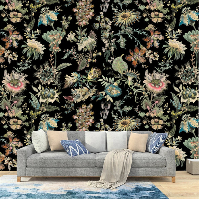 Custom French modern mural pink big flower wallpaper murals bedroom wallpapers for living room wall covering 3D home improvement