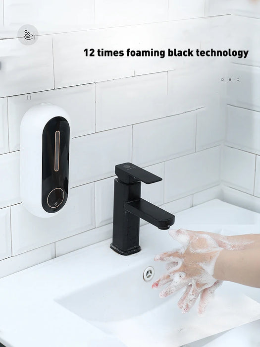 Toilet 450ML Automatic Foam Soap Disepenser Smart Sensor Wall Mounted Hand Wash Touchless Kitchen Accessories for Bathroom