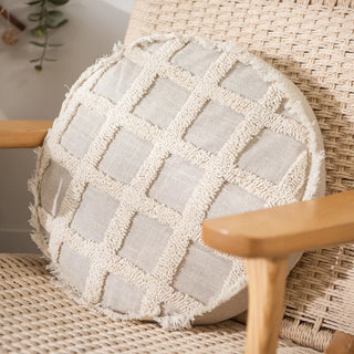 3D Candy Boho Cushion Cover 60x18 with Tassel Cylindrical Tufted Sofa Pillow Cover Round Lumbar Pillow Cover for Home Decor 2022