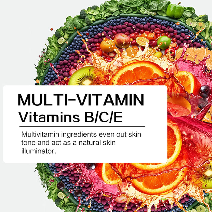 AILKE Multi-Vitamin Lightening Skin Set, Reduce Blemish, Absorbs Quickly Moisturizes with Vitamins B/C/E, Rejuvenates Skin