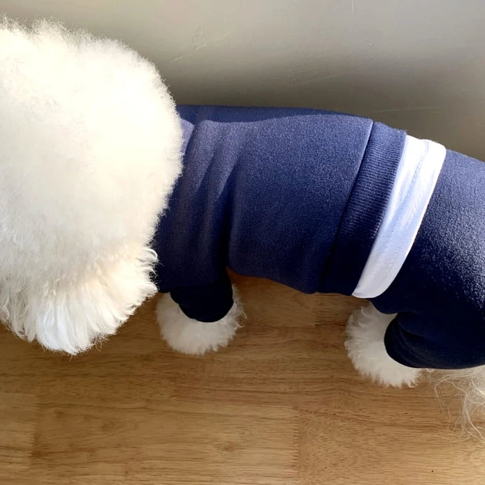 Puppy Cartoon Clothes Summer Pet Home Clothes Teddy Cat Pullover Soft Dog Clothes Four Seasons General Four Foot Clothes