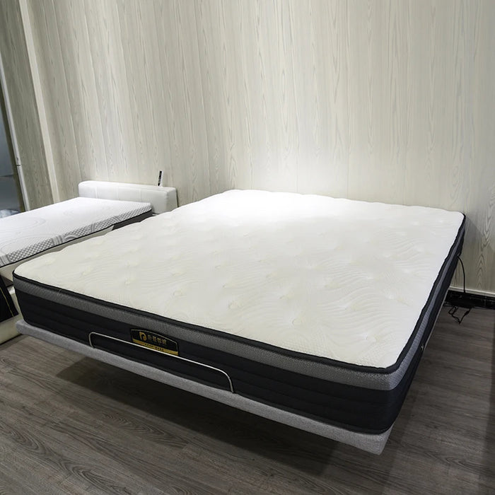 Electric bed smart mattress with memory foam and Adjustable massage settings