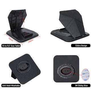 Phone Car Holder On Dashboard 5.0 to 9.6 inch Phone Tablet Holders in Car for iPhone XR XS MAX iPad Mini GPS Car Phone Holder