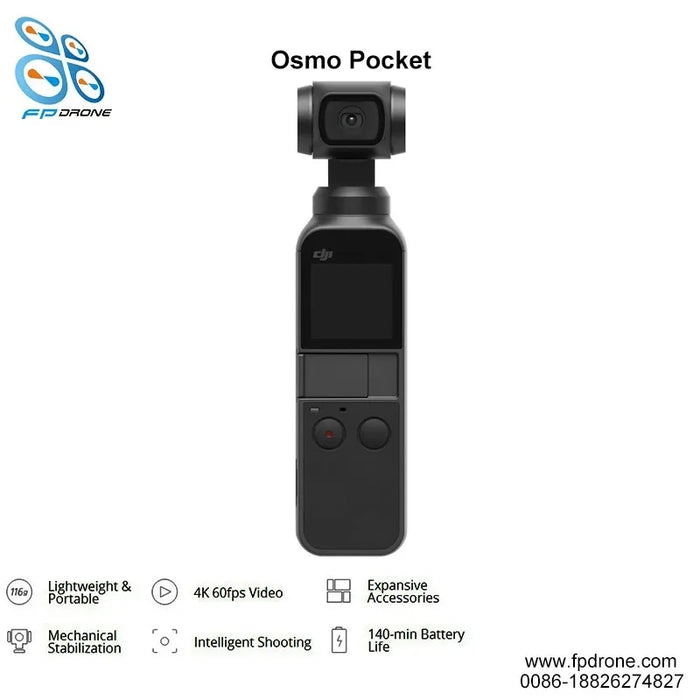 Ulanzi OP-5 Wide Angle Lens Camera Lens Osmo Pocket 0.65X Lens HD Camera Magnetic Lenses for Osmo Pocket