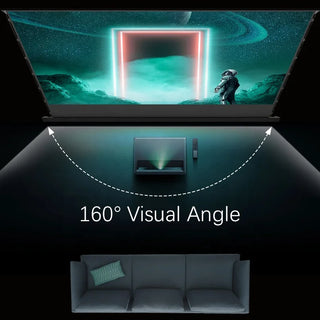 8K HD 150 Inch 16:9 Movie Theater Motorized Projector Screen Outdoor Floor Rising Projector Screen