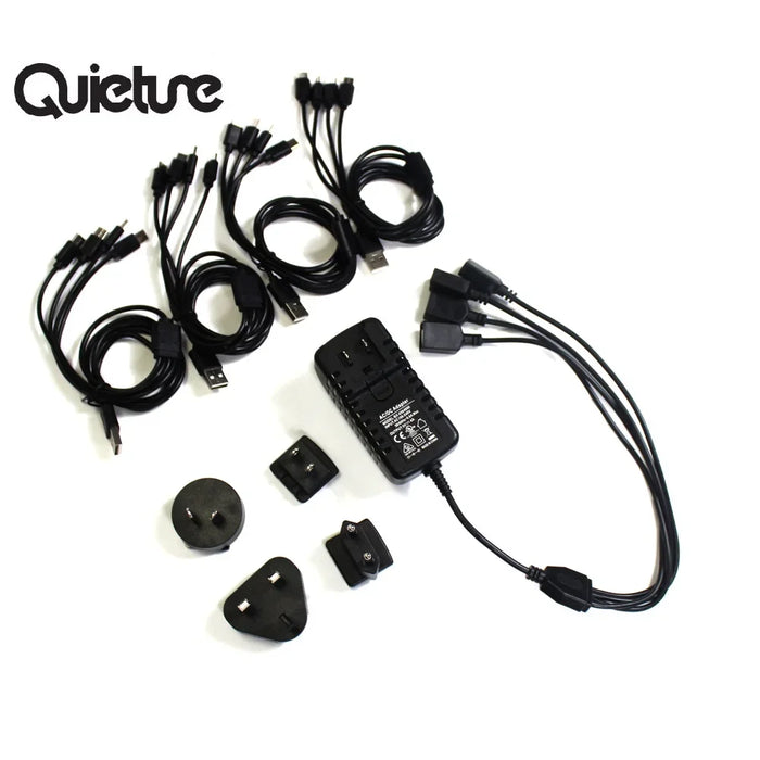 Configuration F39 silent disco headphone 10pcs + 1pcs TC-5 transmitter + 1pcs charger