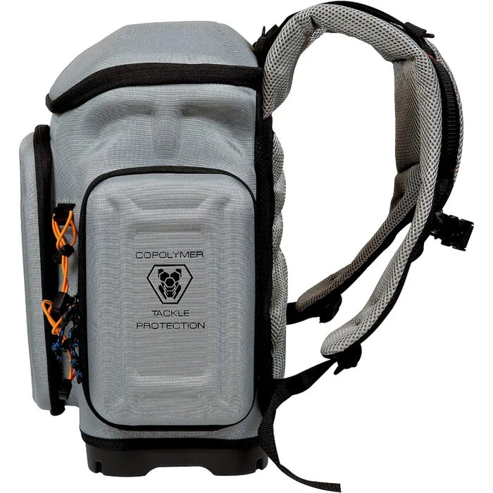 Plano Atlas 3700 Tackle Fishing Backpack, Gray EVA Material, Includes 3 3750 StowAway Utility Boxes for Worms