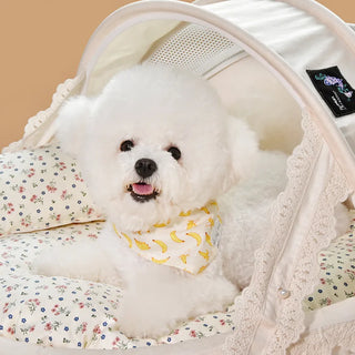 Pet Dog Beds Lace Princess Cute Cat Cushion Bed Doghouse Pet Warm Bed