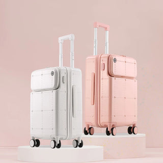 Pull rod luggage Female 20 "boarding combination case 26 suitcase large capacity zipper student travel case Male
