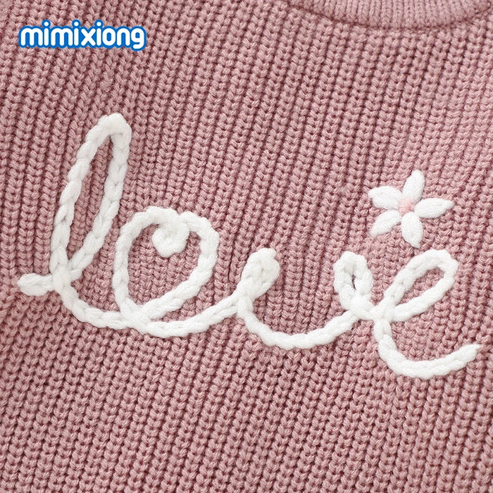 Baby Girls Sweater Knitted Newborn Boys Casual Crew Neck Long Sleeve Pullovers Jumpers Spring Autumn Infant Unisex Knitwear 1-3Y