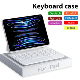 Keyboard Case For Ipad Pro 12.9 12 9 6th 11 4th 2022 Magnetic Funda For Ipad 10th 10 Generation 10.9 Air 5 4 Cover  Accessories