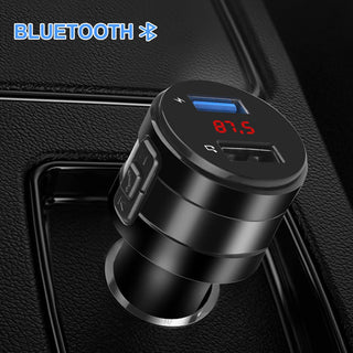 Car Charger FM Transmitter Bluetooth 4.2 Car MP3 Player 3.1A Dual USB Ports Modulator Handsfree Kit Cigarette Lighter Adapter