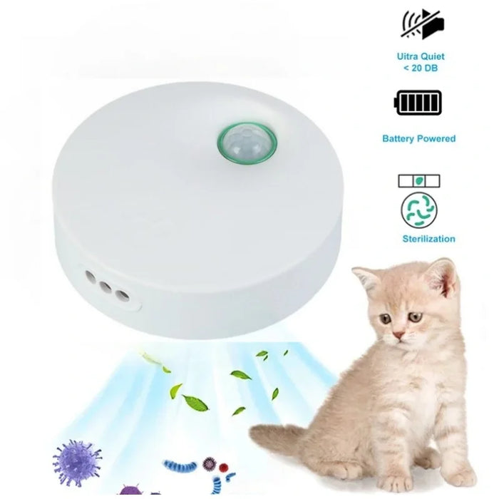 Cat Odor Purifier Box Eliminator For Cat Dog Deodorizer Dog Toilet Rechargeable Air Cleaner Pets Deodorization