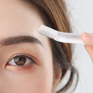 Advanced Eyebrow Trimming Knife Safe Anti-scratch Eyebrow Shaving Tool for Men and Women Beginner Beauty Tool Set Eyebrow Razor
