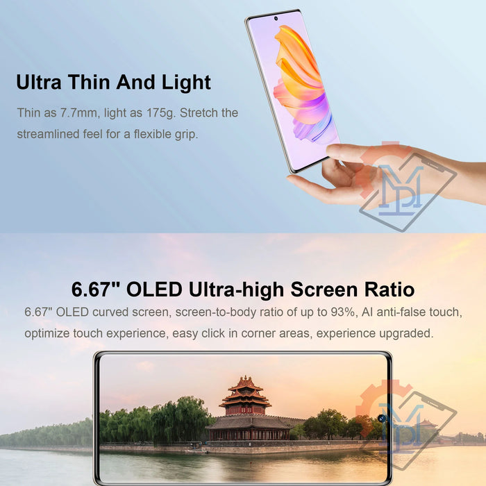 New Original HONOR 80 SE 6.67" 120Hz Screen MT6877 Dimensity 900 Octa Core Magic UI 7 Camera 64MP