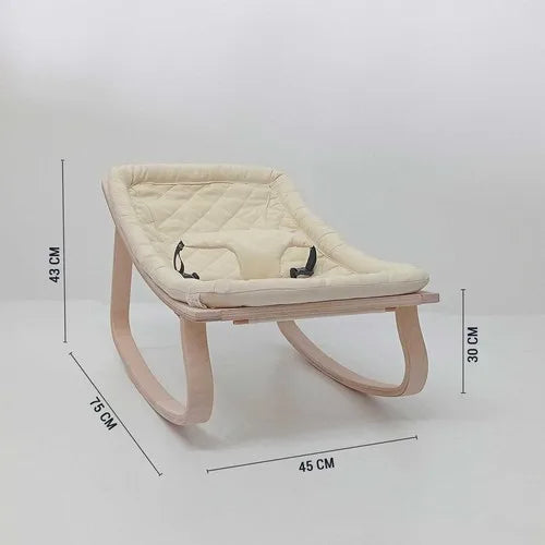 Babycom Naturel Wooden Main Embrace-Beige Daily Master lap Washable Portable Comfortable