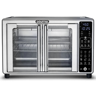 6-Slice Digital Toaster Oven Air Fryer with 19 One-Touch Presets, Stainless Steel Electric Oven Pizza Oven .USA.NEW