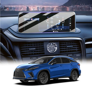 Tempered glass screen protector film For LEXUS RX350 RX450 2020 2021 2022 LCD Car radio GPS Navigation Interior accessories