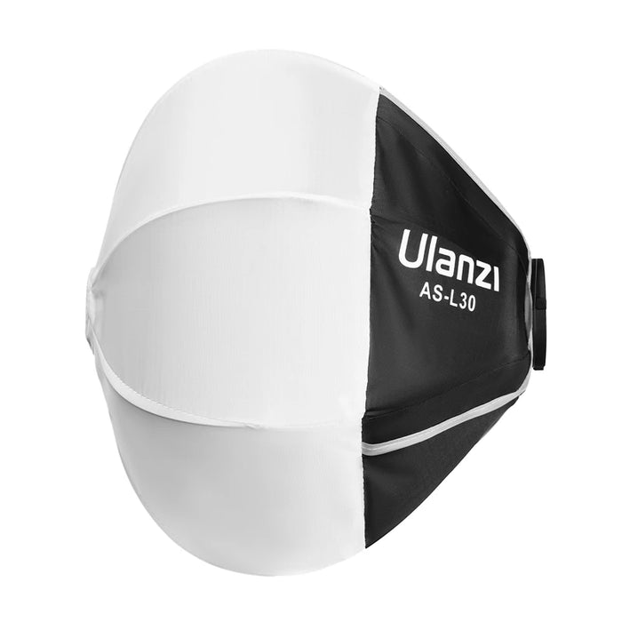 Ulanzi 30cm Mini Bowens Mount Globe Lantern Softbox Quick Installation Professional Softbox for LT028 40W COB Video Light