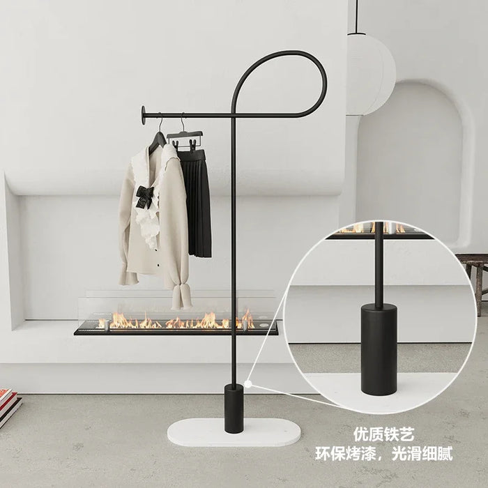 Balcony Display Clothes Hanger Jacket Aesthetic Clothes Hanger Single Nordic Livingroom Furniture
