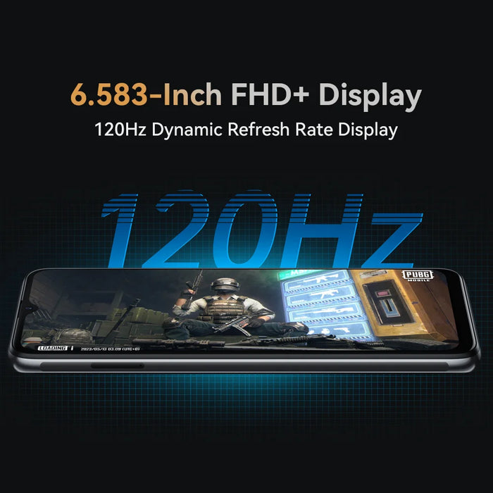 Global Version Cubot X70, Smartphone Android 13, Helio G99, 24GB+256GB,100MP Triple Camera, NFC, 120Hz 6.583" FHD+, 5200mAh