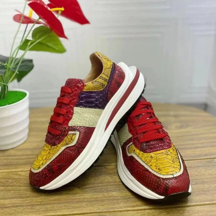 BATMO 2023 new arrival Fashion sneka skin causal shoes men,male Genuine leather sneakers PDD164