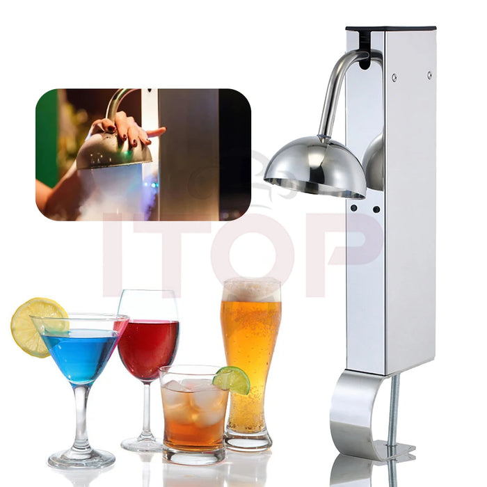 ITOP GF-2 Instant Glass Cup Froster Fast Frost Ice Cup Glass Cooler Machine Cool Glass CO2 Glass Chiller for Beer Wine Whiskey